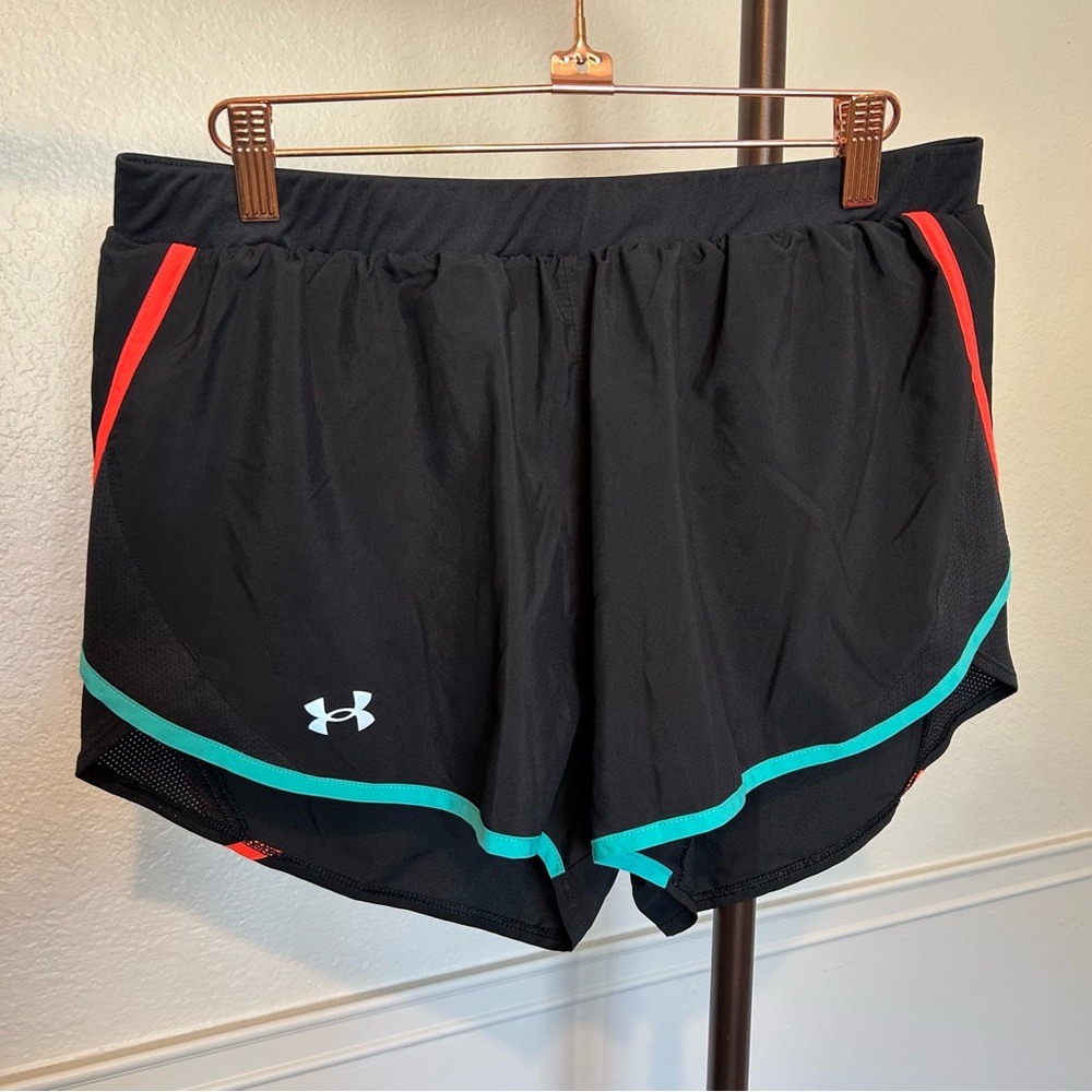 Under Armour Heatgear Loose Running Athletic Shorts Women's Large